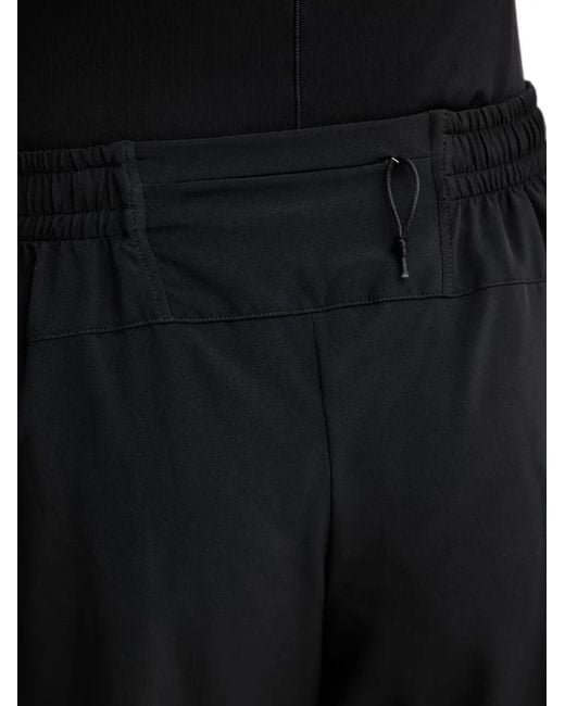 X Bionic Black Logo-Print Elasticated Shorts