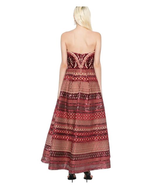Elie Saab Women's Heart-Shaped Embroidered Dress