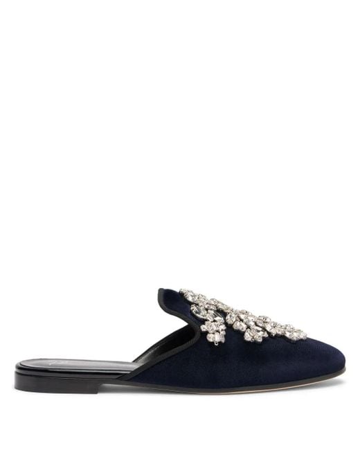 Giuseppe Zanotti Blue Mules & Clogs