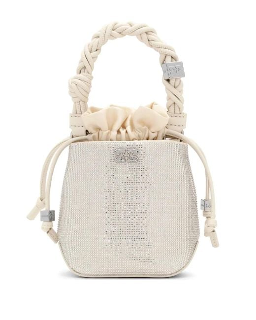 Ganni Bou バケットバッグ ミニ White