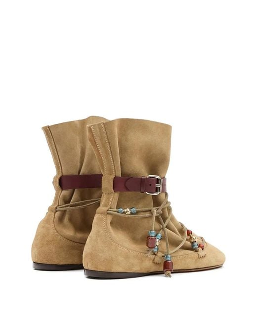 Isabel Marant Brown Calf Leather Boots