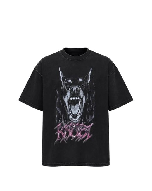 Ksubi Black K9 Ekcess Ss T-Shirt for men