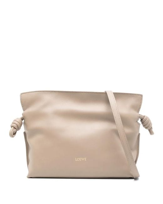 Loewe Natural Flamenco Leather Mini Bag