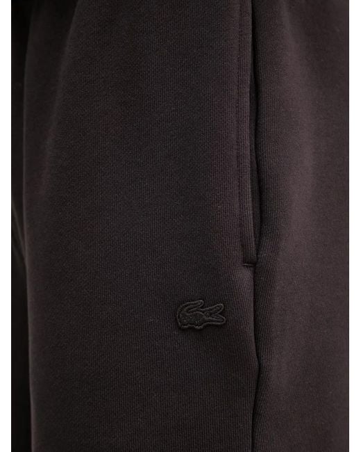 Lacoste Black Logo-Patch Track Pants
