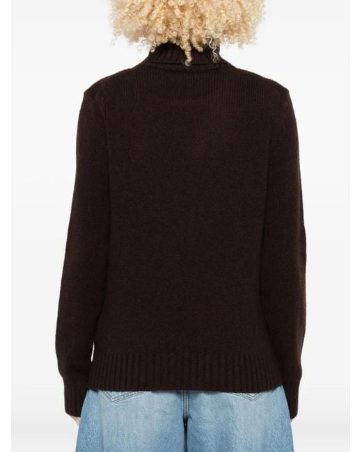 Polo Ralph Lauren Black Turtleneck Long-Sleeve Sweater