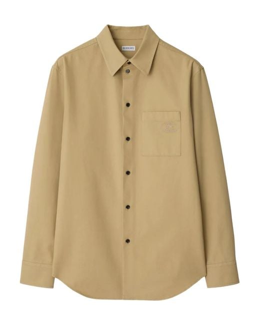 Burberry Natural Cotton Jacket for men