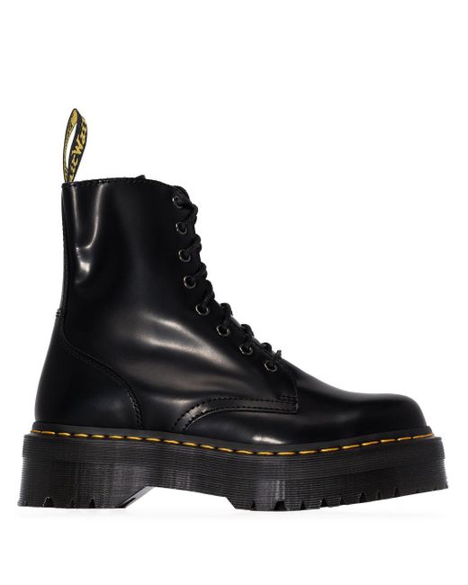 white doc martens no platform