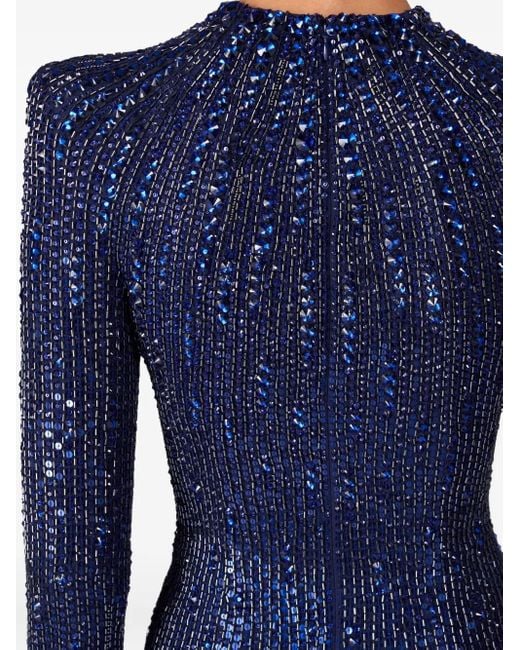 Jenny Packham Aurora イブニングドレス Blue