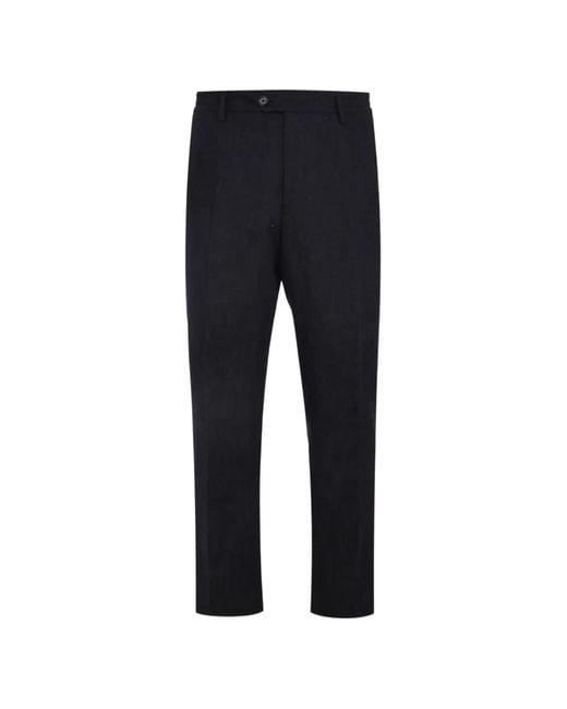 Lardini Blue Regular Fit Trousers for men