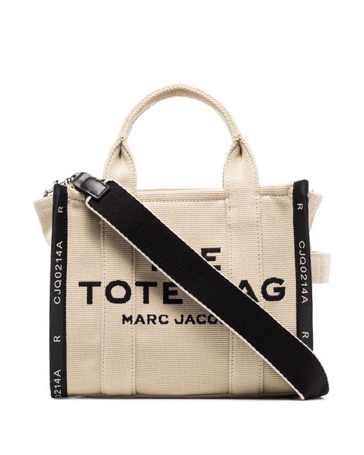 The Traveler Mini Canvas Shopping Bag Marc Jacobs en coloris Noir | Lyst
