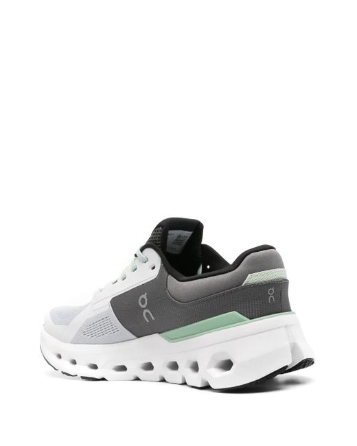 On Shoes White Cloudrunner 2 Sneakers for men