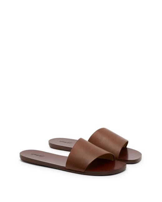 Marsèll Brown Sottile Leather Sandals for men