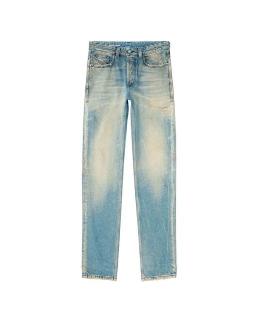 DIESEL Blue Straight Jeans