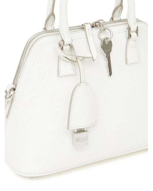 Bolso shopper 5AC Classique mini Maison Margiela de color White