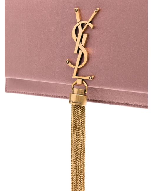 Saint Laurent Pink Kate Clutch