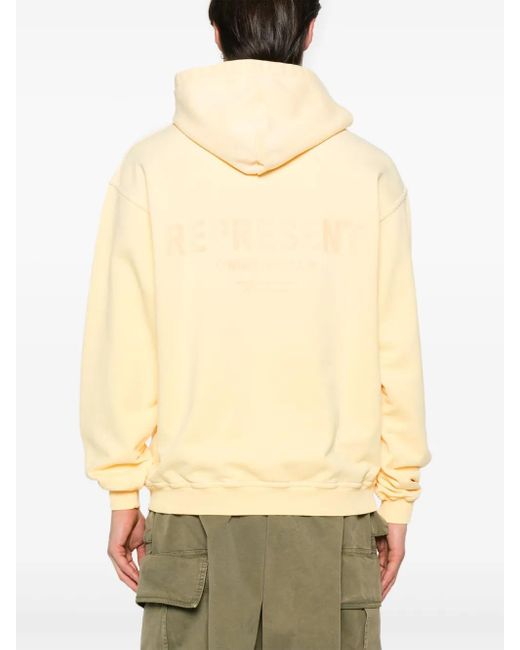 Sudadera Owners Club con capucha Represent de hombre de color Natural