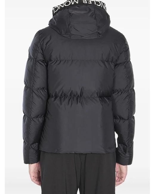 Moncler Gray Montcla Hooded Puffer Jacket for men