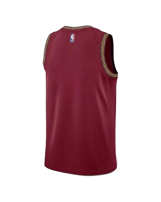 Nike Red Cleveland Cavaliers City Edition Tank Top for men