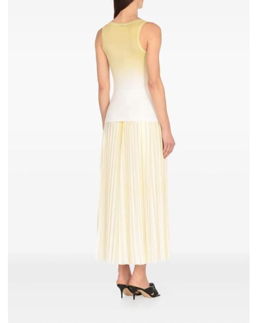 Fabiana Filippi Multicolor Gradient-Effect Round-Neck Top