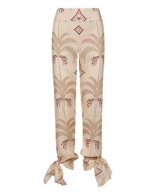 Johanna Ortiz Natural Femininity Dramatic Tie Trousers