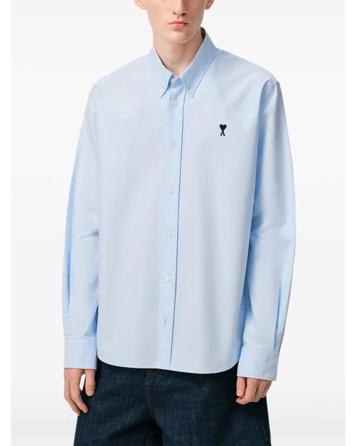 AMI Blue Cassandre Sweatshirt for men
