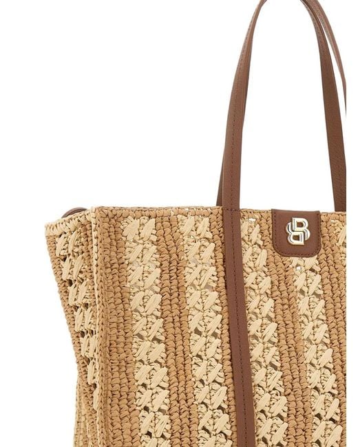 Boss Natural Gewebter Shopper