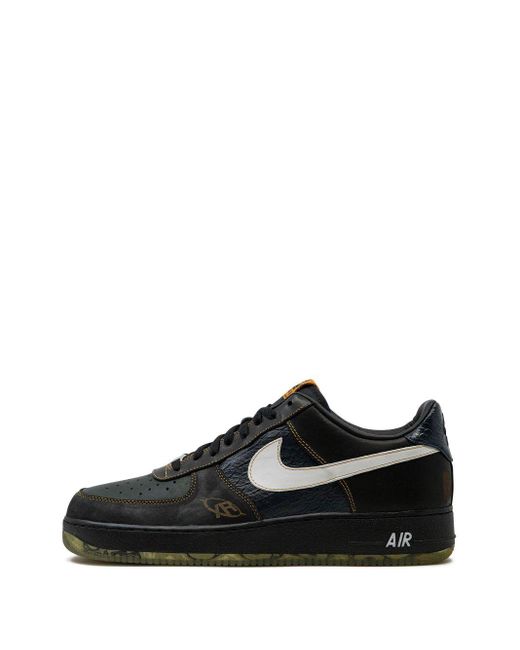 Nike Black Air Force 1 Low "dj Premier" Sneakers