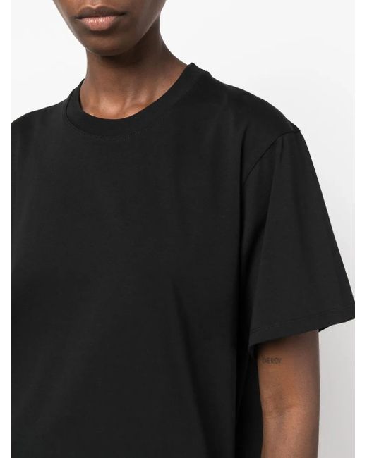 Loulou de Saison Black Telanto Cotton Tshirt
