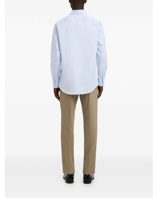 SELECTED Blue Button-Down Shirt for men