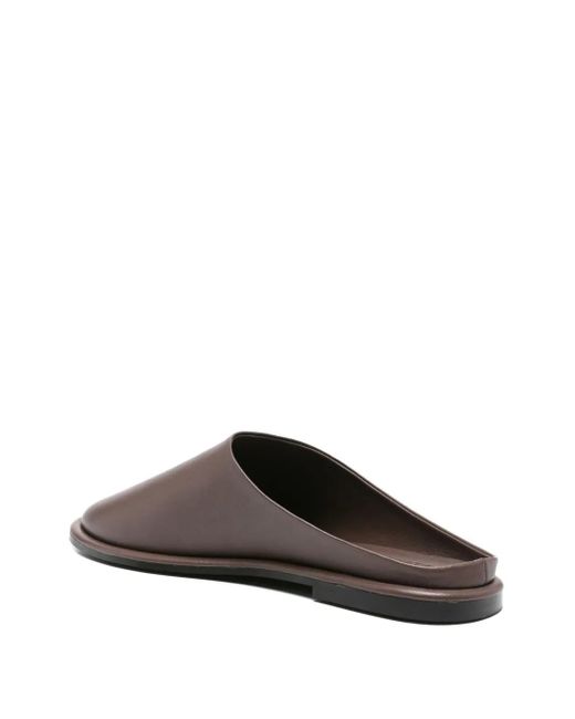 A.Emery Brown Spencer Flat Slippers