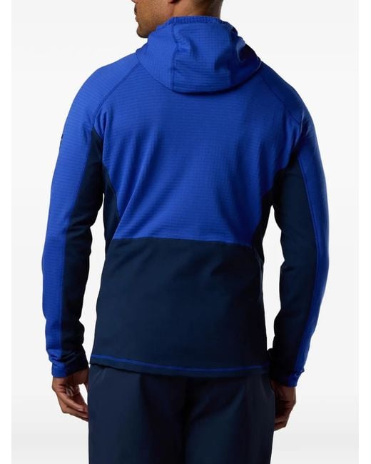 Rossignol Blue Blackside Full-Zip Hooded Fleece for men