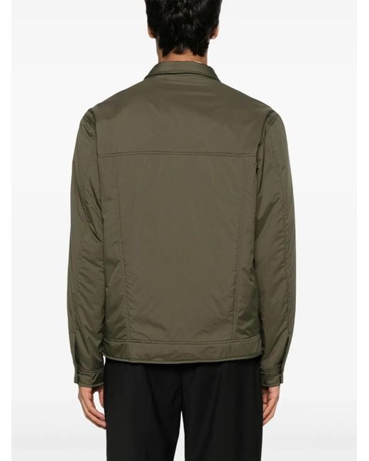 Herno Green Two-Layer Waterproof Lightweight Jacekt for men
