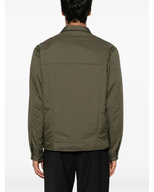 Herno Green Two-Layer Waterproof Lightweight Jacekt for men