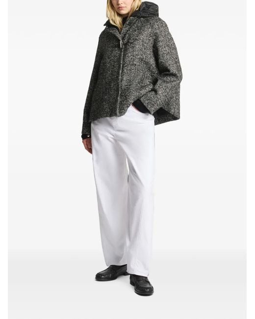 Fay Gray Manteau À Chevrons Et Attache Brandebourg