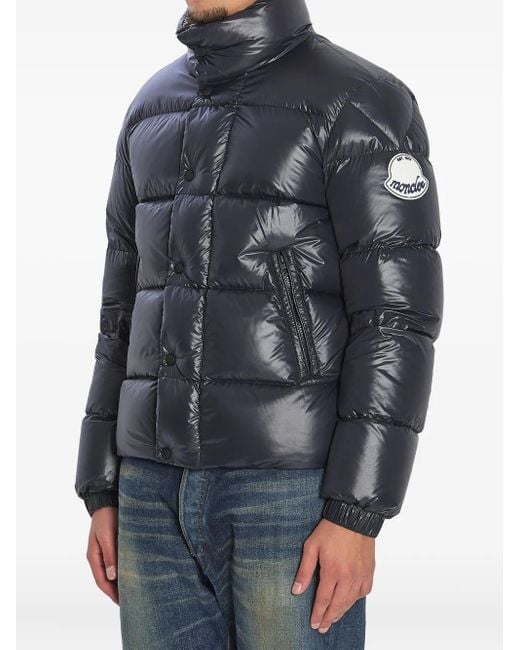 Moncler Blue Coats for men