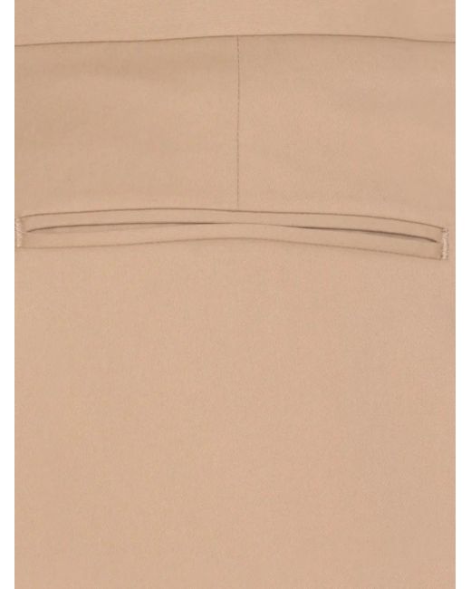 Zegna Bundfaltenhose mit eingefassten Taschen in Natural für Herren