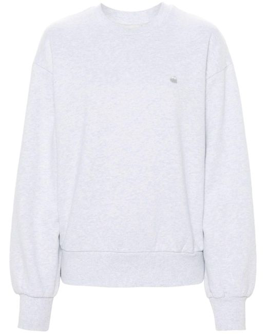 Carhartt Katoenen Sweater in het White