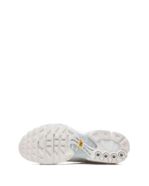 Nike White Air Max Plus "Pure Platinum" Sneakers