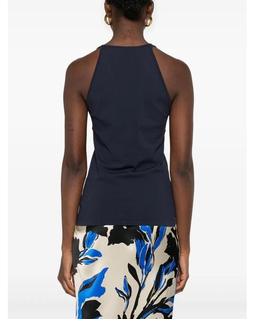 Max Mara Jersey Top in het Blue