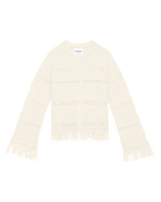 Suéter azilis Isabel Marant de color White