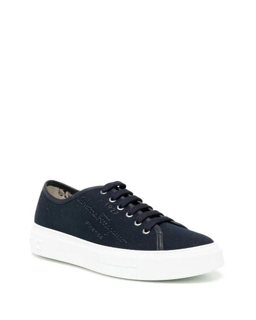 Ferragamo Blue Sneakers for men