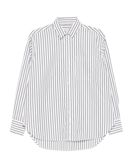 Lacoste White Long-Sleeved Shirt