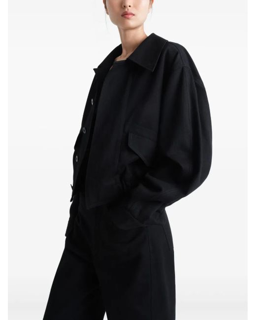 Lemaire ボンバージャケット Black