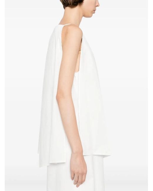 Ruohan White Molle Kleid
