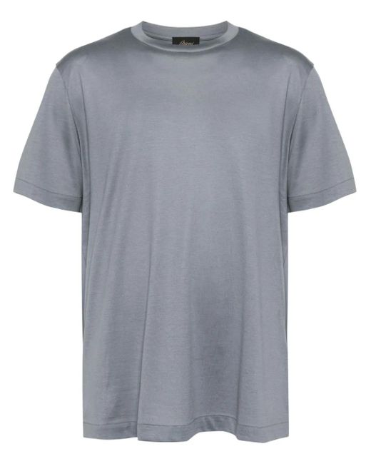 メンズ Brioni ラウンドネック Tシャツ Gray