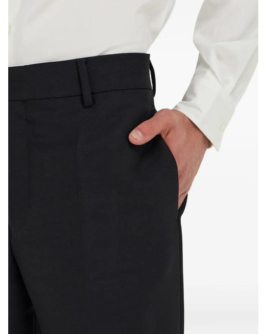 Ferragamo Black Tailored Trouser for men