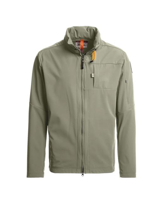 Parajumpers Green Hooper Zip-Up Jacket for men