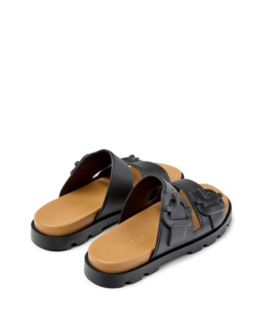 Camper Black Brutus Sandals for men