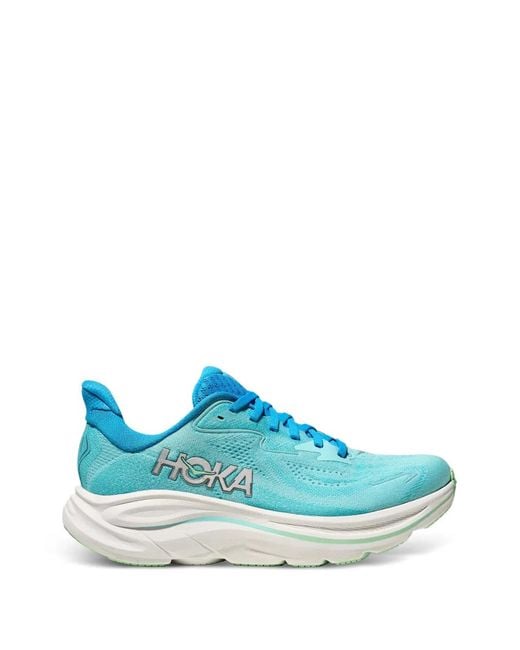 Hoka One One Blue Clifton 10 Sneakers