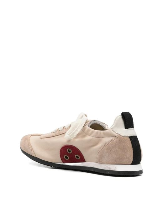 Uma Wang White Baseball Sneakers